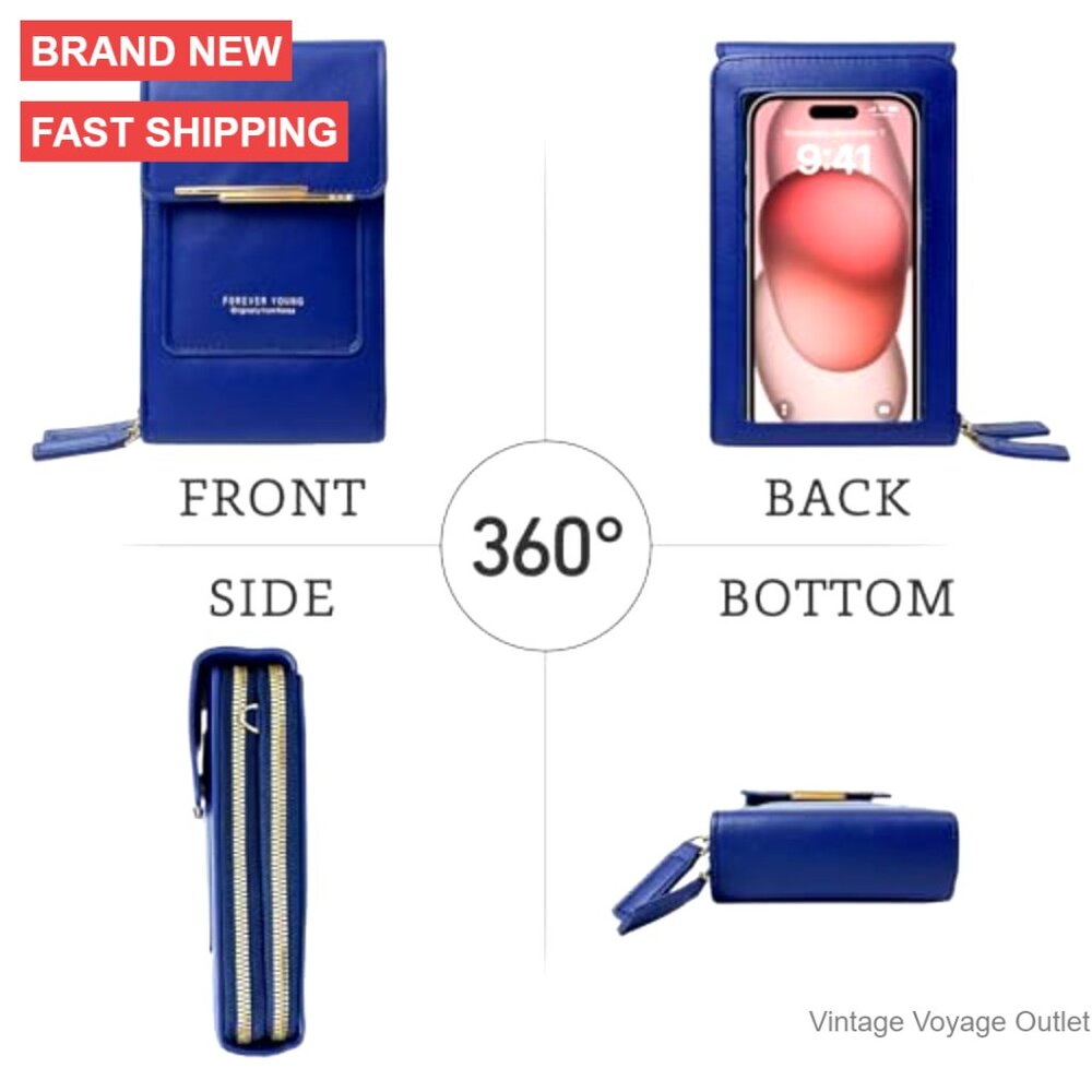 Small Touchscreen Crossbody Bag, Adjustable Strap… - image 7